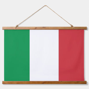 Tapisserie murale avec drapeau d'Italie