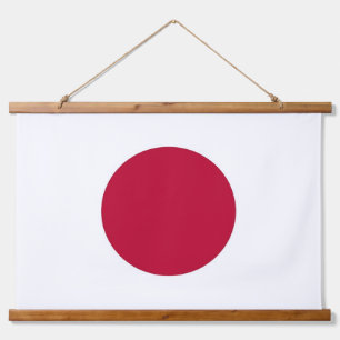 Tapisserie murale avec drapeau du Japon