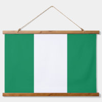 Tapisserie murale avec drapeau du Nigeria
