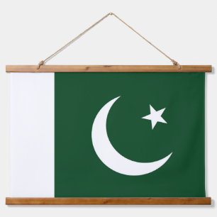 Tapisserie murale avec drapeau du Pakistan