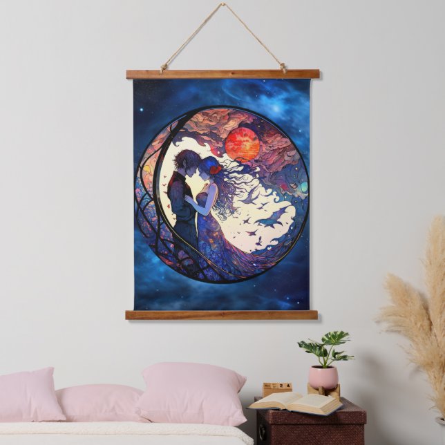 Tapisserie murale Couple Faux (Chambre à coucher)