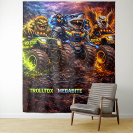 Tapisserie murale de Beast Riders