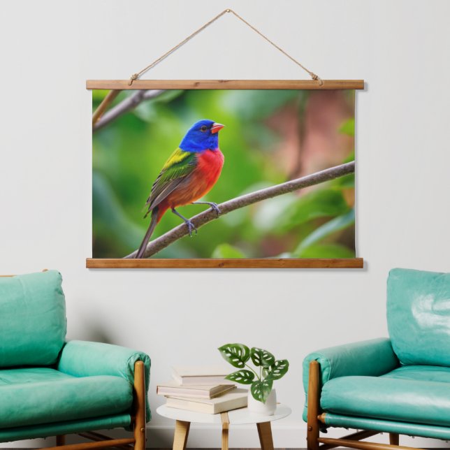 Tapisserie murale de Bunting peint (Salon)