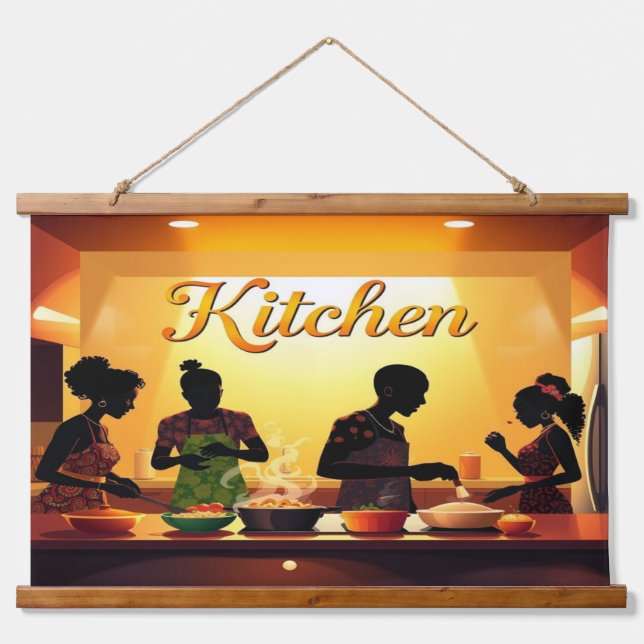 Tapisserie murale en bois (Devant)