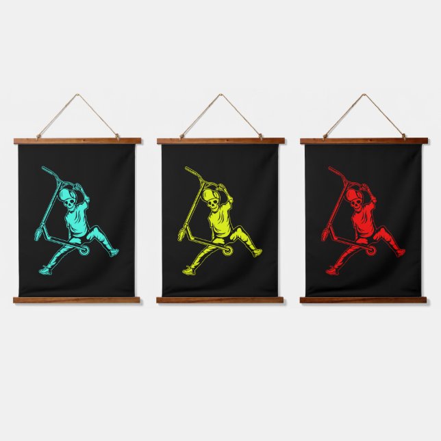 Tapisserie murale en bois (Tripler)