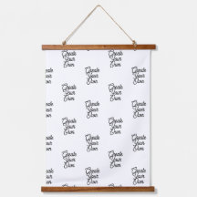 Tapisserie murale en bois