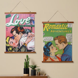 Tapisserie murale en bois