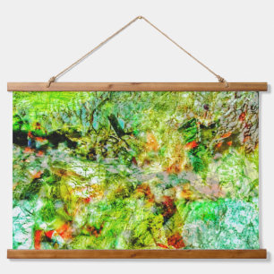 Tapisserie murale en bois jaune calme, art éblouis