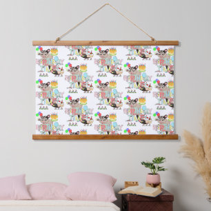 Tapisserie murale en bois Possum Anniversaire