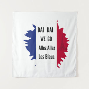 Tapisserie murale Fierté du football français Alle