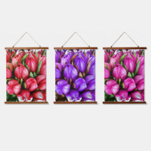 Tapisserie murale Tulip Bois