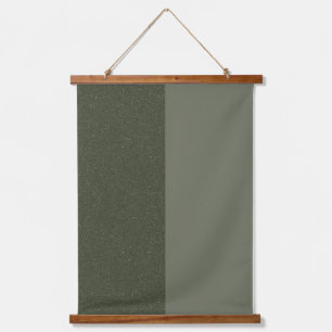 Tapisserie murale verte Split Moss - Personnalisab