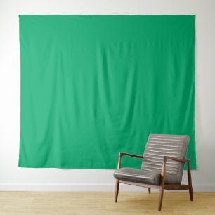 Tapisserie personnalisée vert émeraude
