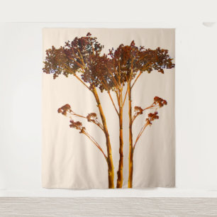 Tapisserie photo Sedum Fleurs Sèches