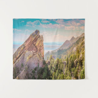 Tapisserie plate de fers de Boulder le Colorado