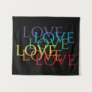 Tapisserie RAINBOW LOVE II