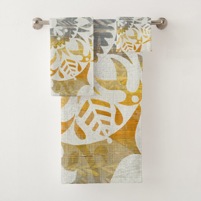 Tapisserie-Rosette II Badhandtuch Set (Insitu)