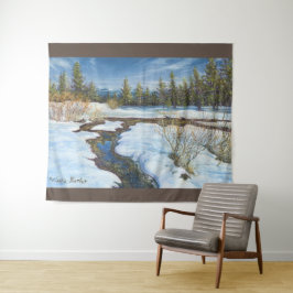 Tapisserie "Snow Melt"