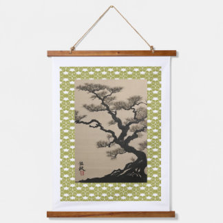 TAPISSERIE SUSPENDUE 松