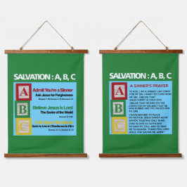 Tapisserie Suspendue ABC du salut