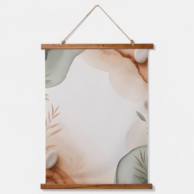 Tapisserie Suspendue Abstract Botanicals (Recto)