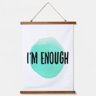 Tapisserie Suspendue acceptation de soi mots de motivation