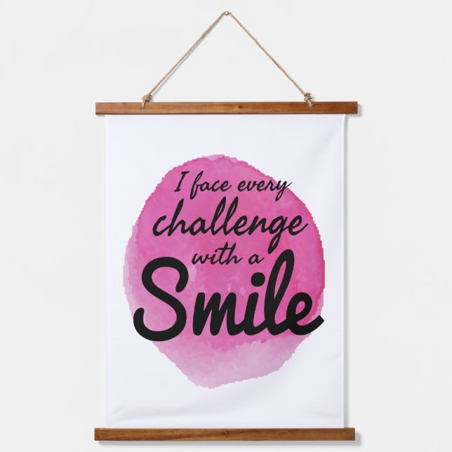 Tapisserie Suspendue affirmations d'amour-propre et d'acceptation de so (Recto)