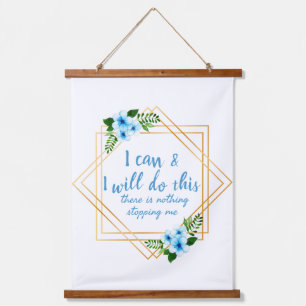 Tapisserie Suspendue affirmations positives pour le travail et l'amour 