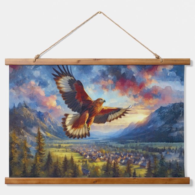 Tapisserie Suspendue Aigle (Devant)