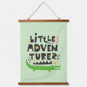 Tapisserie Suspendue Alligator petit aventurier