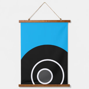 Tapisserie Suspendue Amusants Moderne Ciel Lumineux Bleu Océan Noir Oys