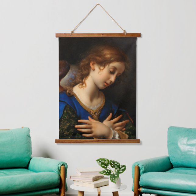 Tapisserie Suspendue Angel de l'Annonciation par Carlo Dolci (Salon)