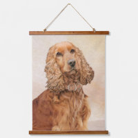 Anglais Cocker Peinture Espagnole - Art Chien orig