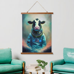 Tapisserie Suspendue Animal Astronaut Marche spatiale, Univers, espace,