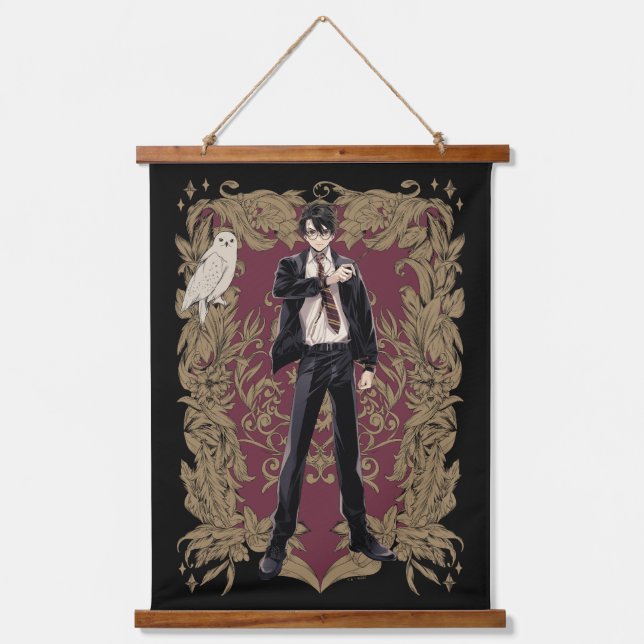 Tapisserie Suspendue Anime HARRY POTTER™ Cadre Orné (Recto)