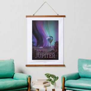 Tapisserie Suspendue Annonce Voyage Sci-Fi, Planet Jupiter
