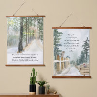 Aquarelle de la trajectoire de forêt paisible