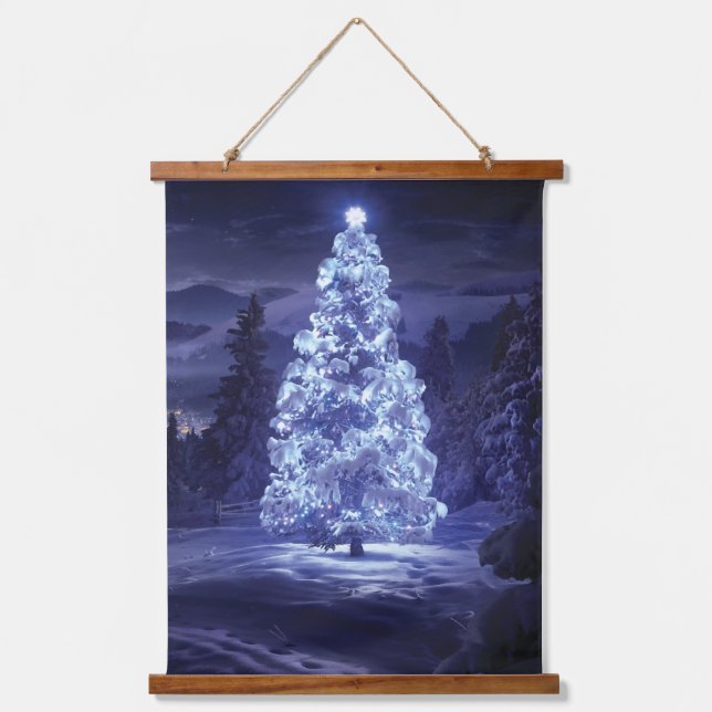 Tapisserie Suspendue Arbre de Noël (Recto)