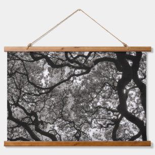 Tapisserie Suspendue Arbres de Magnolia en fleurs 02