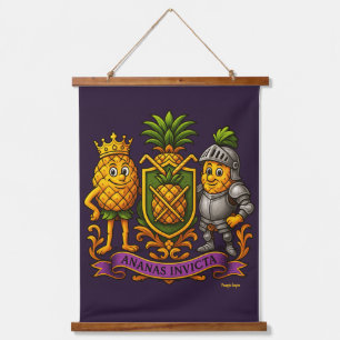 Tapisserie Suspendue Armoiries de l'empire des ananas