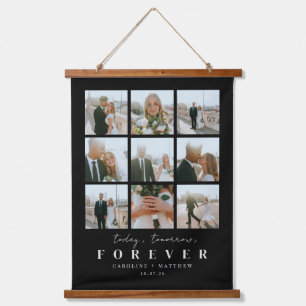 Tapisserie Suspendue Aujourd'hui demain Forever Mariage Photo Tapisseri
