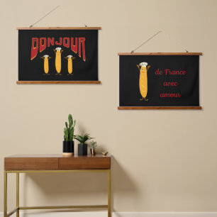 Tapisserie Suspendue Baguette française