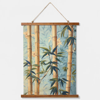 Tapisserie Suspendue Bambou style Chinoiserie