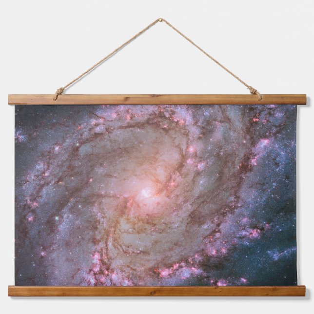 Tapisserie Suspendue Barred Spiral Galaxy Messier 83. (Devant)