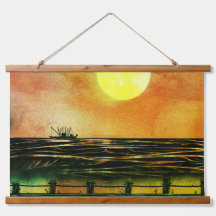 Bateau de pêche sur l'eau