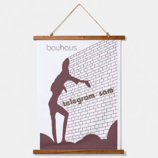 Tapisserie Suspendue Bauhaus Telegram Sam Poster Art