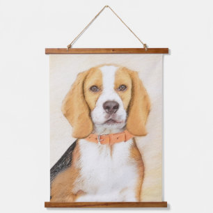 Tapisserie Suspendue Beagle Hound Dog Peinture Animal Art original