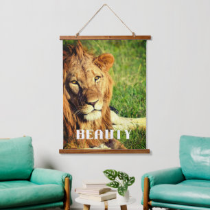 Tapisserie Suspendue Beau Lion