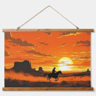 Tapisserie Suspendue Beauty landscape western style