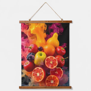 Tapisserie Suspendue Beaux-arts de fruits